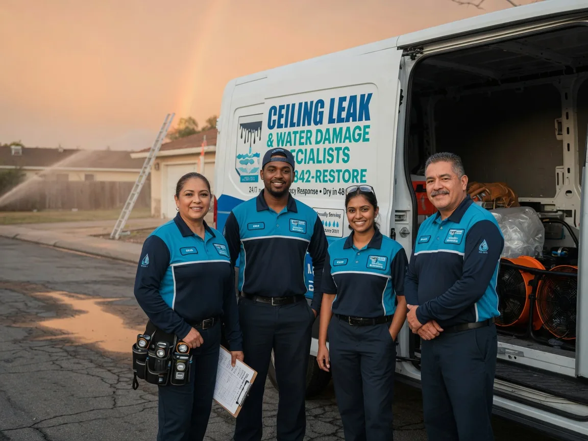 Ceiling Leak Cleanup company in Franklin, NH