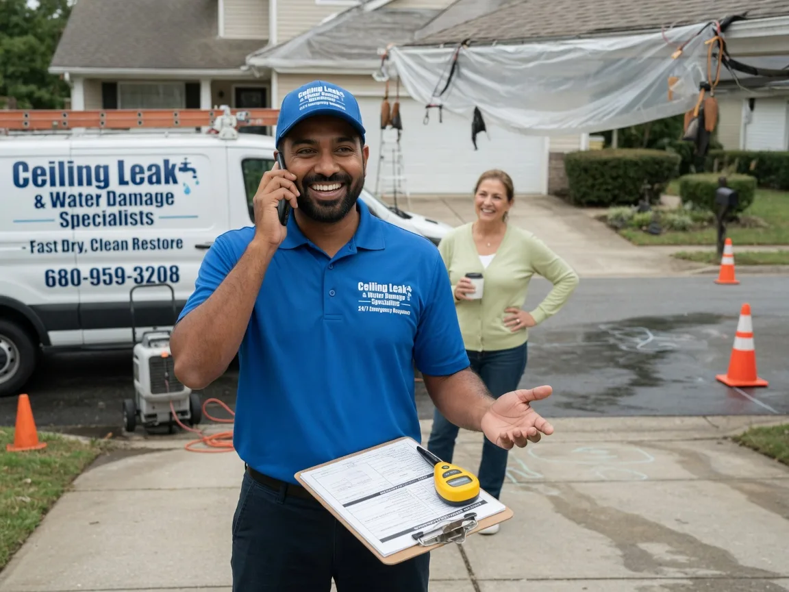 Ceiling Leak Cleanup Franklin, NH FAQs